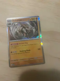 Pokemon TCG Kabutops Scarlet & Violet-151 141/165 Holo Holo Rare - Image 1