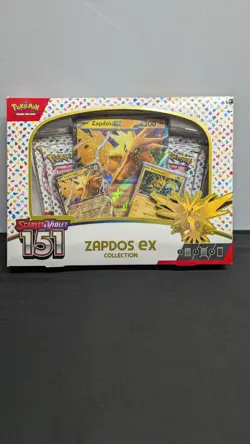 Zapdos ex Collection Box - NEW/Factory Sealed - S&V: 151 - Pokemon TCG - Image 1