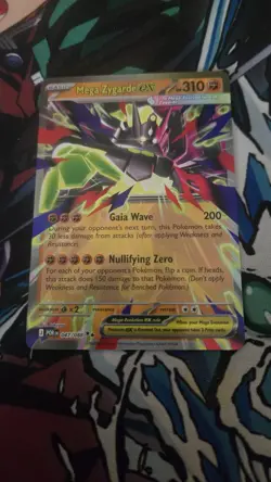 Mega Zygarde ex Pokemon Perfect Order POR 047/088 Double Rare - Image 1