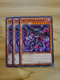 Yu-Gi-Oh - Dark End Evaporation Dragon 3X - Full Playset - Image 1