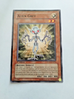 Yu-Gi-Oh Alien Grey Power of the Duelist POTD-EN024 1st Ed. Common -Uncirculated - Image 1