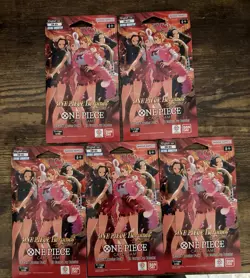 ONE PIECE Heroines Edition EB-03 Lot x5 Sealed Booster Pack English SHIPS TODAY - Image 1