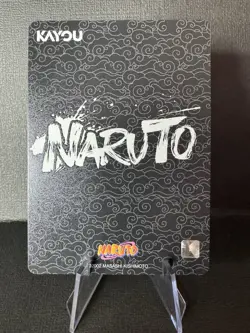 Kakashi Matake Naruto Kayou Card - Rare Stained Glass NRSA01-SP-004L5 - Image 2