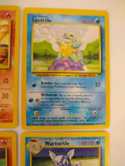 Pokemon Base Set Starters + Evolutions + Pikachus - Exact Cards! - Image 4