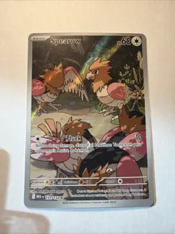 Spearow Illustration Rare - MINT - 151/132 Mega Evolution Pokemon Card - Image 1