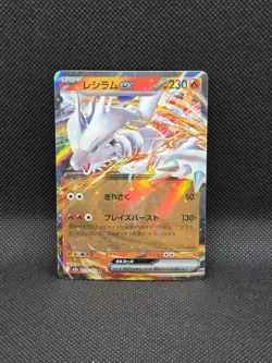 Pokemon TCG 2025 Japanese Full Art EX Holo Lot - 10 Cards: Reshiram, Zekrom - Image 5