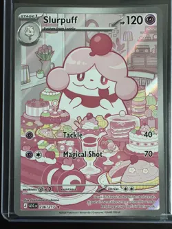 Slurpuff IR 236/217 Me: Ascended Heroes Holo Pokemon Card - Image 1