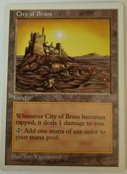 City of Brass MTG Core Set 5th Edition Regular - Image 1
