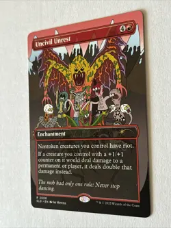 MTG Uncivil Unrest 2008 Secret Lair: Jay Howell MT/NM Regular Non Foil - Image 2