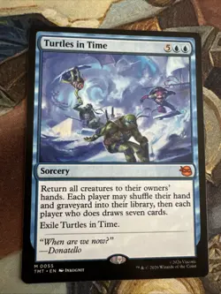 Turtles in Time Teenage Mutant Ninja Turtles Regular NM 0055 Magic The Gathering - Image 1