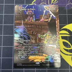 Trouble in Pairs (Borderless) Teenage Mutant Ninja Turtles Source Material Foil - Image 1