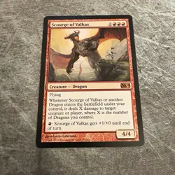 Scourge of Valkas - Magic 2014 - MTG Magic the Gathering - NM - Image 1