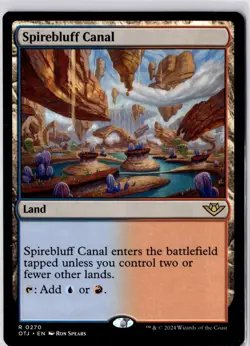 Spirebluff Canal Outlaws of Thunder Junction Regular NM R 0270 - Image 1