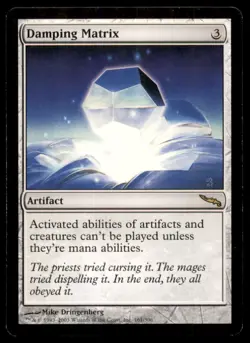 Damping Matrix LP Light Play Mirrodin MTG [7771] - Image 1