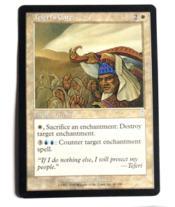 Teferis Care 43/350 Invasion MTG Magic the Gathering LIGHTLY PLAYED LP - Image 1