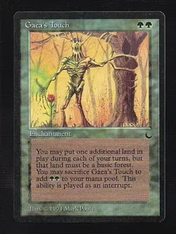 MTG The Dark Gaea's Touch - Image 1
