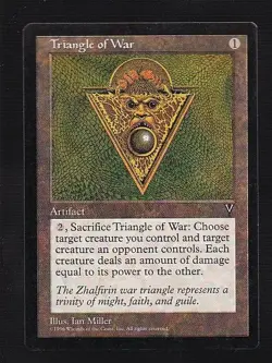 MTG Visions Triangle of War - Image 1