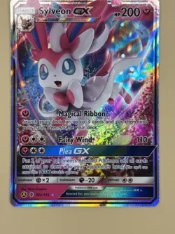 2018 Sylveon GX Alternate Art 92a/145 Pokemon Sun and Moon Promo - Image 3