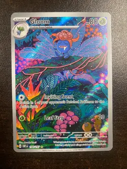 Pokemon TCG Gloom 198/197 IR Obsidian Flames Near Mint NM - Image 1