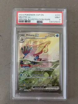 POKEMON 2024 SURGING SPARKS MILOTIC EX SIR 237 PSA 9 - Image 1