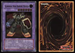 Elemental Hero Rampart Blaster (UTR) EEN-EN033 EURO Ultimate Rare Yu-Gi-Oh - Image 3