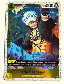 Trafalgar Law (Pirate Foil) | P-088 PR | NM -Premium Booster - The Best - Vol. 2 - Image 1