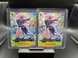 (2x) One Piece Carrying On His Will Jewelry Bonney OP13-108 Alternate Alt Art SR - Image 1