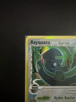 NM! Rayquaza (16/110) EX Holon Phantoms Delta Species Holo Pokemon Card! - Image 2