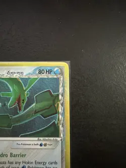 NM! Rayquaza (16/110) EX Holon Phantoms Delta Species Holo Pokemon Card! - Image 3