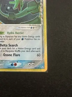 NM! Rayquaza (16/110) EX Holon Phantoms Delta Species Holo Pokemon Card! - Image 5