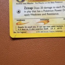 Pokemon TCG Pichu 12/111 Neo Genesis Holo Rare 30 HP English 2000 Card - Image 4