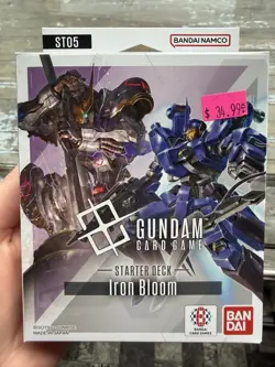 Bandai Gundam Card Game - Starter Deck 05: Iron Bloom (ST05) ENG Sealed - Image 1