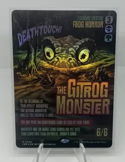 WotC Innistrad Remastered The Gitrog Monster (Showcase) (MR) (Foil) NM - Image 1