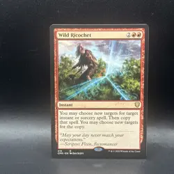 MTG TCG - Wild Ricochet 419 Commander Legends - Image 1
