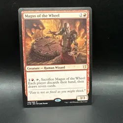 MTG Magus of the Wheel Commander 2019 Magic The Gathering Card Red Creature - Image 1