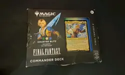 MTG Final Fantasy Commander Deck Counter Blitz–Sealed Deck Damaged Box–Booster - Image 1