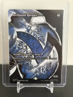 Magic MTG TMNT Arcbound Ravager PZA #14, Pack Fresh NM - Image 1