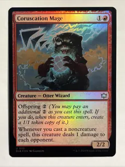 Coruscation Mage Bloomburrow Foil - Image 1