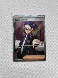 Boss’s Orders 256/217 Pokemon TCG Ascended Heroes Ultra Rare Trainer English - Image 1