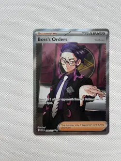 Boss’s Orders 256/217 Pokemon TCG Ascended Heroes Ultra Rare Trainer English - Image 2