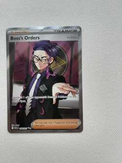 Boss’s Orders 256/217 Pokemon TCG Ascended Heroes Ultra Rare Trainer English - Image 3