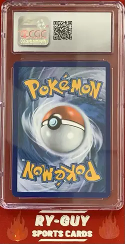 2015 POKEMON LEGENDS OF HOENN BLACK STAR PROMO GROUDON EX #XY42 CGC 9 - Image 2