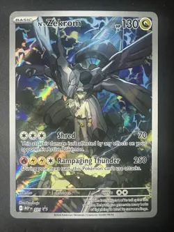 N's Zekrom 031 Black Star Promo Ascended Heroes Holo Pokemon - Image 1