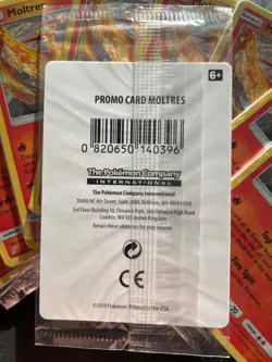 Pokemon Moltres 19/181 Team Up Stamped Promo Sealed 2019 *Euro Exclusive* - Image 3