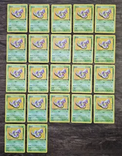 Pokemon TCG Team Rocket Ekans Common 56/82 Lot Of 22 - Image 1