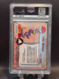 PSA 10 2000 Pokemon Topps Chrome Ekans GEM MINT #23 - Image 2