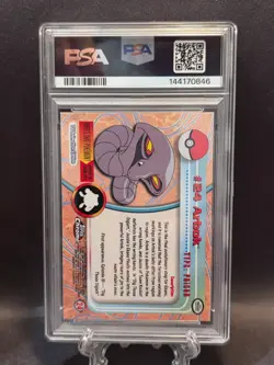 PSA 10 Topps Chrome Pokemon Tv TCG Arbok #24 Holo Foil Gem Mint - Image 2
