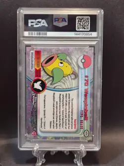2000 TOPPS CHROME POKEMON T.V. #70 WEEPINBELL PSA 10 - Image 2