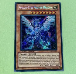 Yu-Gi-Oh! Galaxy-Eyes Photon Dragon CT08-EN003 Secret Rare Nr Mint - Image 1
