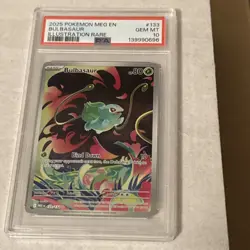 Pokemon Bulbasaur Illustration Rare 133 Mega Evolution - Image 1